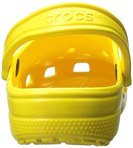 Crocs Classic U, Zuecos Unisex Adulto, Lemon, 41/42 EU