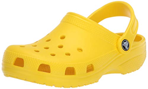Crocs Classic U, Zuecos Unisex Adulto, Lemon, 41/42 EU
