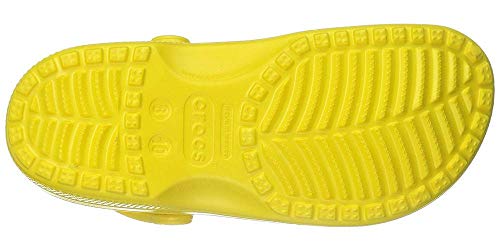 Crocs Classic U, Zuecos Unisex Adulto, Lemon, 41/42 EU