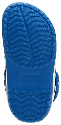 Crocs Crocband Clog Kids, Zuecos Unisex Niños, Azul (Bright Cobalt/Charcoal 4jn), 19/20 EU