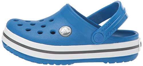 Crocs Crocband Clog Kids, Zuecos Unisex Niños, Azul (Bright Cobalt/Charcoal 4jn), 19/20 EU
