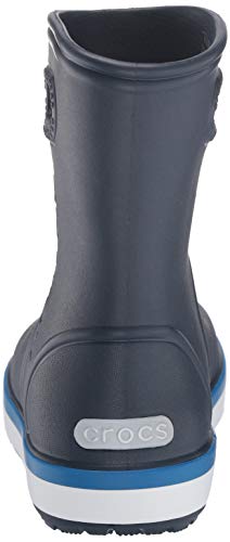 Crocs Crocband Rain Boot Kids, Botas de Agua Unisex Niños, Azul (Navy/Bright Cobalt 4kb), 30/31 EU