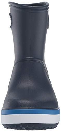Crocs Crocband Rain Boot Kids, Botas de Agua Unisex Niños, Azul (Navy/Bright Cobalt 4kb), 34/35 EU