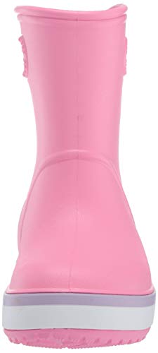 Crocs Crocband Rain Boot Kids, Botas de Agua Unisex Niños, Rosa (Pink Lemonade/Lavender 6qm), 32/33 EU