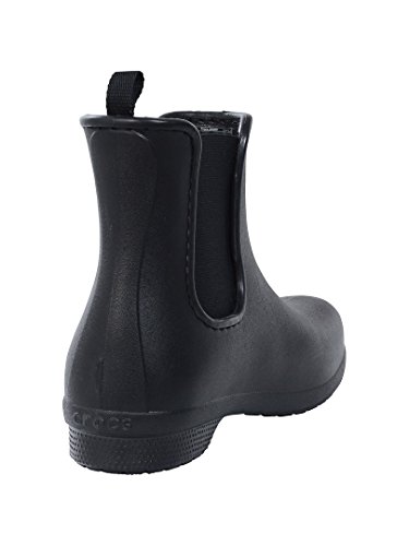 Crocs Freesail Chelsea Boot Women, Mujer Bota, Negro (Black/Black), 37-38 EU