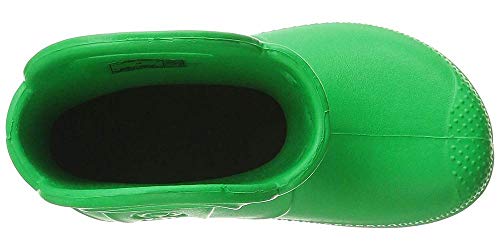 Crocs Handle It Rain Boot K, Botas de Agua Unisex Niños, Verde (Grass Green), 32/33 EU