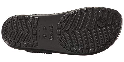 Crocs Sloane Embellished Flip, Zapatos de Playa y Piscina para Mujer, Negro (Black 060b), 37/38 EU