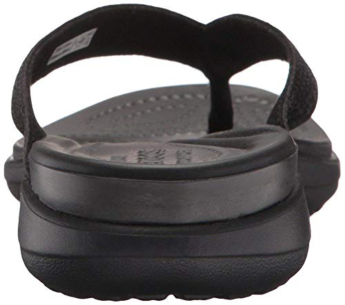 Crocs Sloane MetalTxt Flip W, Zapatos de Playa y Piscina para Mujer, Marrón (Bronze/Oyster 81f), 37/38 EU