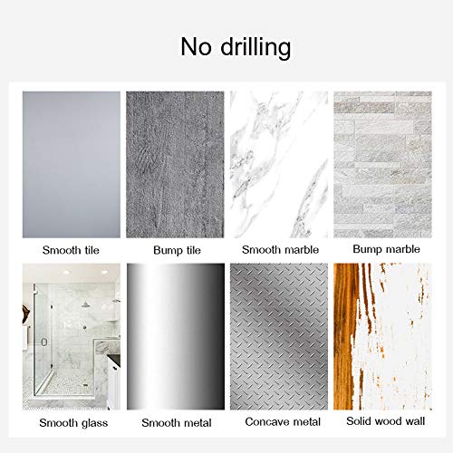 CROSOFMI Estante Ducha Estanteria Baño Esquina a Prueba de Herrumbre para Organizador de Cocina de Baño Acero Inoxidable 304 (Triángulo, 2 Paquetes)