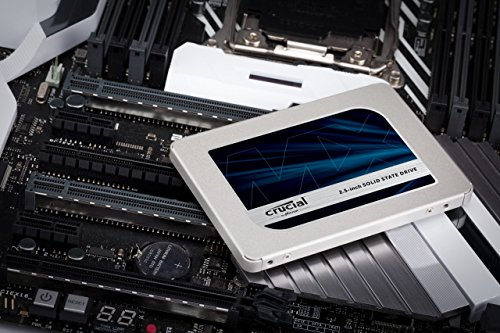 Crucial MX500 500GB CT500MX500SSD1 Unidad interna de estado sólido-hasta 560 MB/s (3D NAND, SATA, 2.5 Pulgadas)