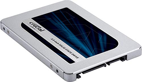 Crucial MX500 500GB CT500MX500SSD1 Unidad interna de estado sólido-hasta 560 MB/s (3D NAND, SATA, 2.5 Pulgadas)