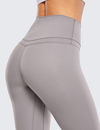 CRZ YOGA Mujer Mallas Deportivo Pantalón Elastico para Running Fitness-71cm Roca Lunar 46
