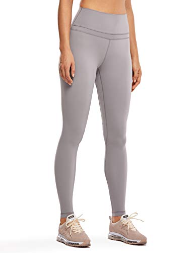 CRZ YOGA Mujer Mallas Deportivo Pantalón Elastico para Running Fitness-71cm Roca Lunar 46