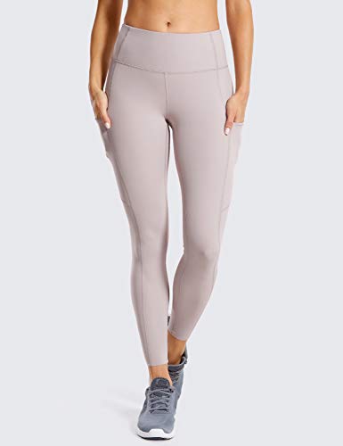 CRZ YOGA Mujer Naked Feeling Leggings Deportivas Cintura Alta Yoga Fitness Pantalones con Bolsillo-63cm Fase Lunar 38