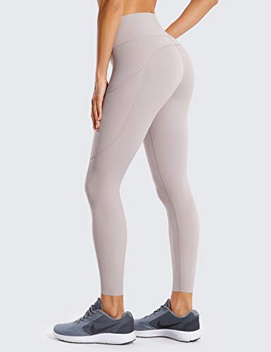 CRZ YOGA Mujer Naked Feeling Leggings Deportivas Cintura Alta Yoga Fitness Pantalones con Bolsillo-63cm Fase Lunar 38