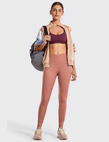 CRZ YOGA Sujetador Deportivo Yoga para Mujer Ejercicio Fitness Ropa Interior Morado Oscuro S