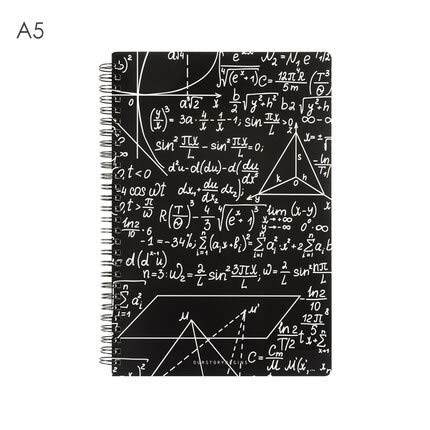 Cuaderno Cuaderno Espiral Matemáticas Física Matemáticas Fórmula Plan Diario A5 Planificador Diario Agenda Escuela Diario Cuaderno Bloc De Notas (Color : B, Size : A5)