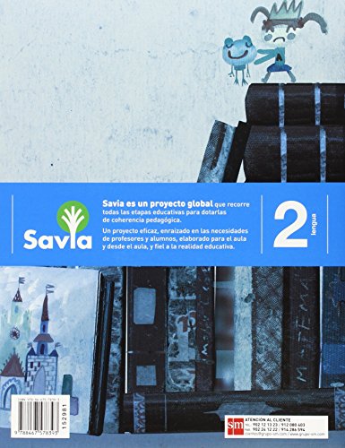 Cuaderno de lengua. 2 Primaria, 1 Trimestre. Savia - 9788467578393