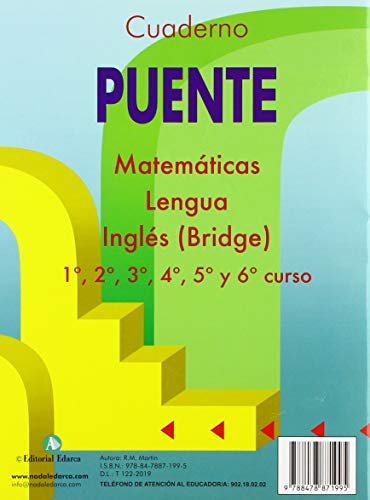 Cuaderno De Matemáticas. Puente 6º Curso Primaria. Ejercicios Básicos Para Preparar La Entrada A La Eso