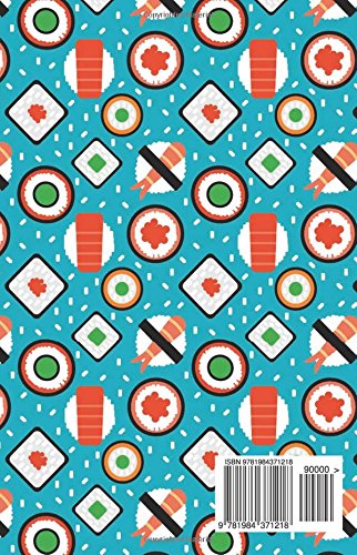 Cuaderno de recetas en blanco: Sushi: Volume 11
