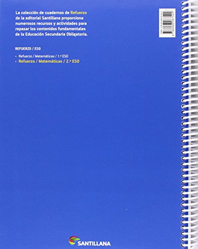CUADERNO REFUERZO MATEMATICAS 2 ESO - 9788468087542