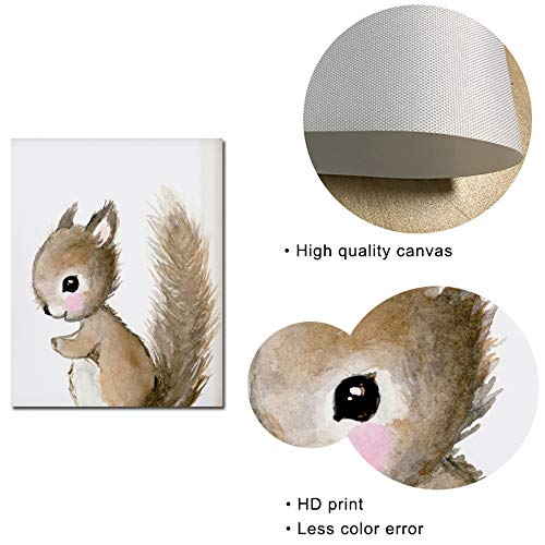 Cuadros Lienzo 30x40 Animales Elefante Bebe Laminas Habitacion Infantiles Niños Regalos DIN A3 Sin Marco