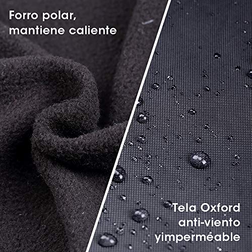 Cubre Piernas Moto Impermeable para Motos Piernas Manta Cubre Piernas Oxford