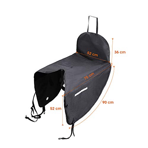 Cubre Piernas Moto Impermeable para Motos Piernas Manta Cubre Piernas Oxford