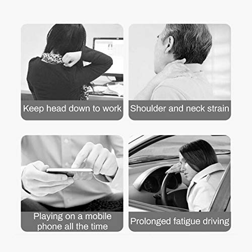 Cuello Masajeador, Shiatsu Masajeador Cervical, Masajeador de Cuello Multifunción,Masajeador de cuello 3D inalámbrico inalámbrico inteligente,Aliviar Rápidamente el Dolor Cervical