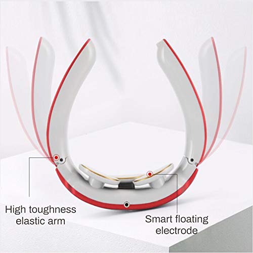 Cuello Masajeador, Shiatsu Masajeador Cervical, Masajeador de Cuello Multifunción,Masajeador de cuello 3D inalámbrico inalámbrico inteligente,Aliviar Rápidamente el Dolor Cervical