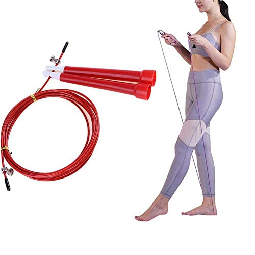 Cuerdas de Saltar for la Aptitud Saltar la Cuerda Saltar la Cuerda for Saltar la Cuerda Ejercicio Gimnasio Boxeo Saltar la Cuerda Cuerda de Saltar con Contador zcaqtajro (Color : Red, Size : 3m)