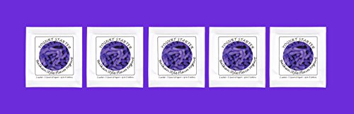 Cultivos de yogur – Bolsitas de cultivo liofilizado para preparar yogur simple estilo balcánico (paquete de 5 bolsitas)