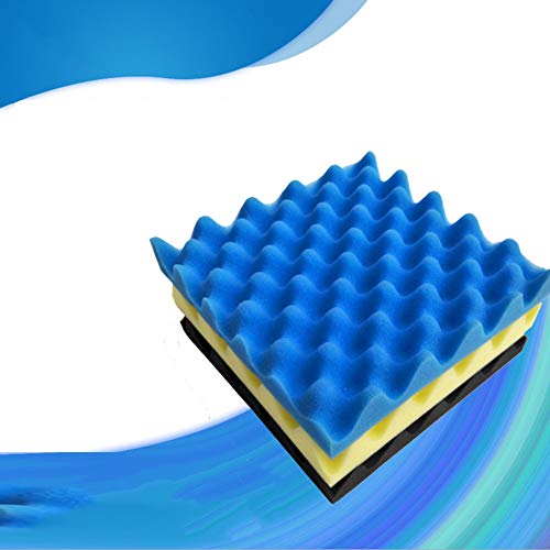 Cupcinu Paneles acústicos Studio Foam Absorción de Sonido Espuma insonorizada Baldosas de Eggcrate para el hogar y Studio Foam Sound Wedge Aislamiento acústico algodón