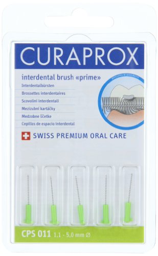 Curaprox CPS 011 Prime interdental Cepillo, 4 unidades (4 x 5 unidades)