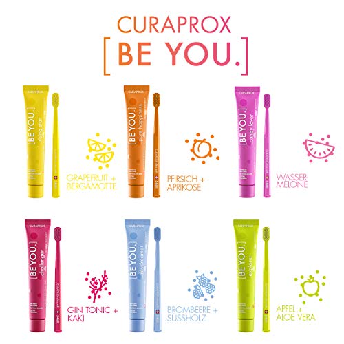 Curaprox Pasta de dientes y cepillo de dientes [beyou.] Challenger, 90 ml