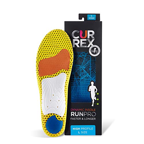 currex RunPro Sole - Descubra su plantilla para una nueva dimensión de la carrera. Plantilla dinámica para el deporte, el ocio y la carrera.