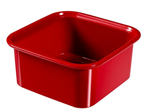 CURVER Smart Micro Vaporera cuadada 1,1L, Compuesto, Rojo, 14.2x14.2x6.8 cm