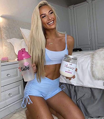 Cute Nutrition Mezcla en polvo para panqueques sabor dona para pérdida y mantenimiento de peso 500 tubos Alto contenido de proteína bajo en grasa sin OGM