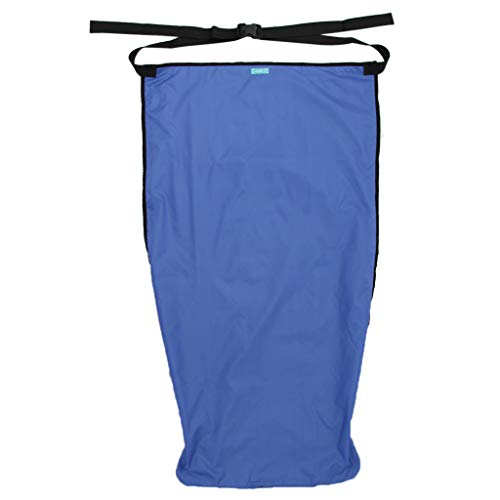 CUTICATE Cubierta De Manta Del Calentador Para Silla De Ruedas A Prueba De Viento, Manta Para Silla De Ruedas, Pierna Cálida De Invierno, Parte Posterior Del P - Azul S