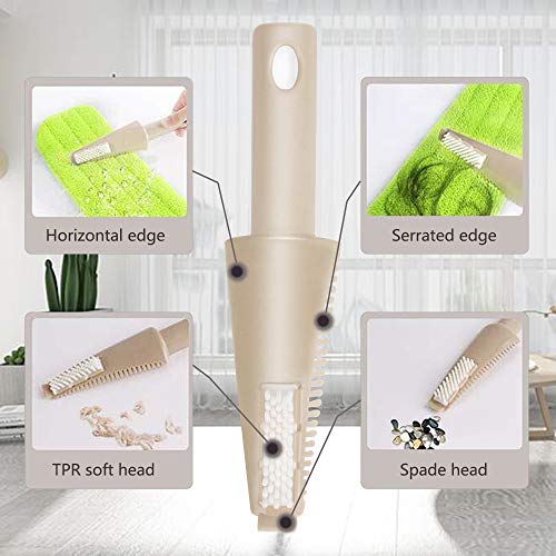 CXhome Mopa con Pulverizador, Spray Mop Fregona con Limpiar Automático mopa con 2 Almohadilla de trapeador de microfibra reemplazable y 1Tank,trapeador para Limpia Seca y Húmeda para Suelos Laminados