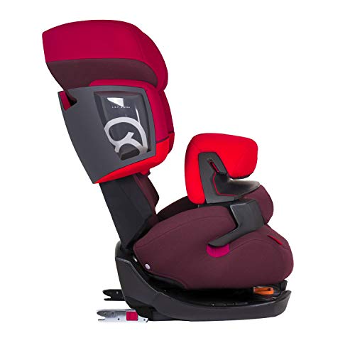 Cybex Silver Pallas 2-Fix 515111005 Silla de Coche 2 en 1, Grupo 1/2/3, Colección de Color 2019, Negro (Pure Black)