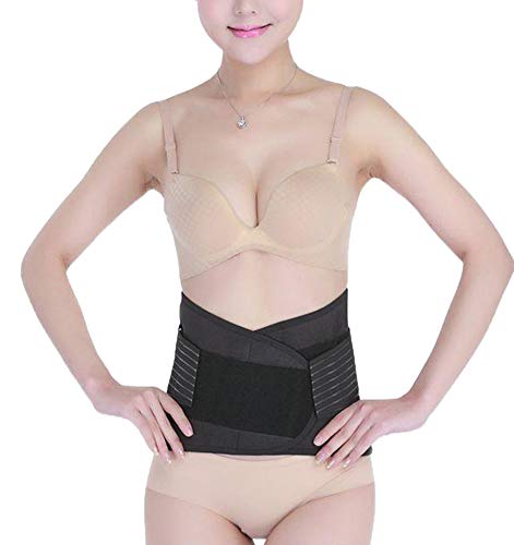 DaiHan Hombre y Mujer Faja Lumbar Cinturón Ejercicio Shaper Corrector de Postura y para Entrenamiento Ajustable Transpirable Cinturon Lumbar Prevenir Daños Gelée 5XL