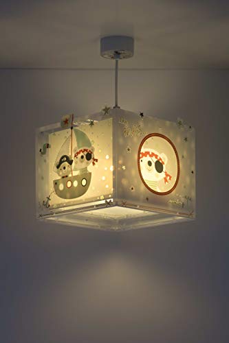 Dalber The Lámpara infantil colgante Piratas, Multicolor