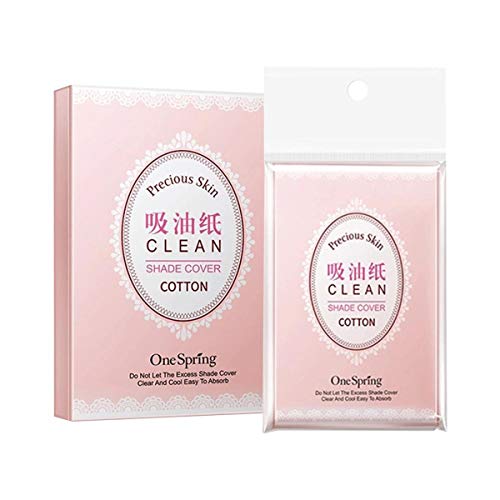 Dancepandas Papel Absorbente de Aceite 900PCS Papel Secante de Aceite Oil Absorbing Sheets para Ambos Hombres Mujeres, Prevenir Espinilla, Facial Cuidado de la Piel - 6 * 9cm