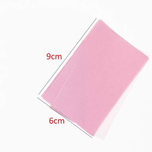 Dancepandas Papel Absorbente de Aceite 900PCS Papel Secante de Aceite Oil Absorbing Sheets para Ambos Hombres Mujeres, Prevenir Espinilla, Facial Cuidado de la Piel - 6 * 9cm