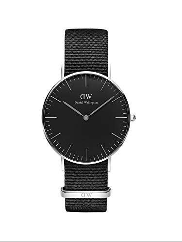 Daniel Wellington Reloj Analógico para Unisex de Cuarzo con Correa en Tela DW00100151