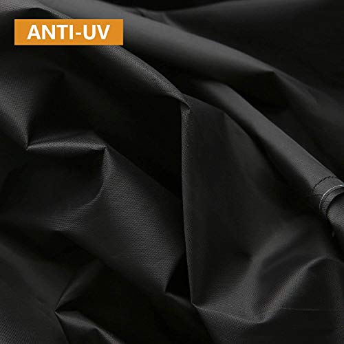 Dasing - Funda para cinta de correr no plegable, impermeable, apta para interior o exterior, color negro