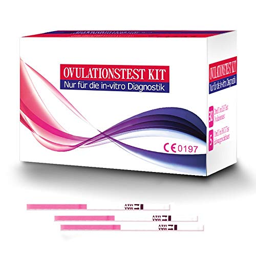 DAVID 30 Pruebas de Ovulación 20 mIU/ml y 5 Tests de Embarazo 10mIU/ml