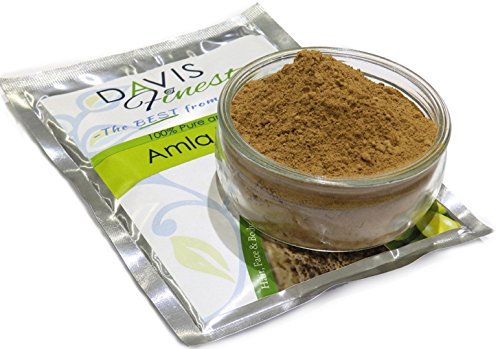 Davis Finest Amla Powder, Hair Growth, Strengthening, Thickening, Volumising, Anti Frizz, Shine Brightening, Deep Conditioning Hair Mask - Deep Cleansing Facial Mask 100g