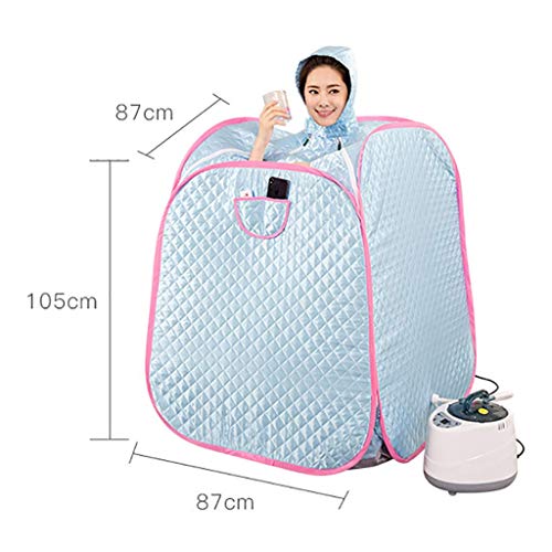 DBSCD Vaporizador de Sudor por infrarrojo lejano Sauna de Vapor Máquina de fumigación Sala de Vapor Máquina de Sudor Plegable portátil Desintoxicación para Adelgazar